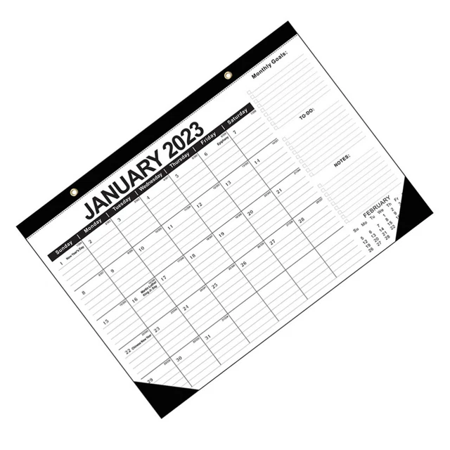 2023 CALENDAR PRINTABLE Office Desktop Calendar Monthly Planner