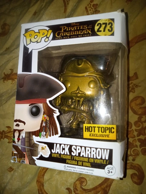Cool! Jack Sparrow #273 Funko Pop Johnny Depp Hot Topic Disney Pirates Caribbean