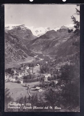 Cartolina Monte Rosa Macugnaga Edizioni Brunner 