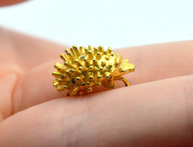 Hedgehog Brooch