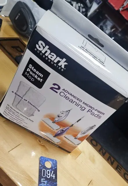 Shark Steam Pocket Mop Microfiber Cleaning Pads  - NEW (#954)