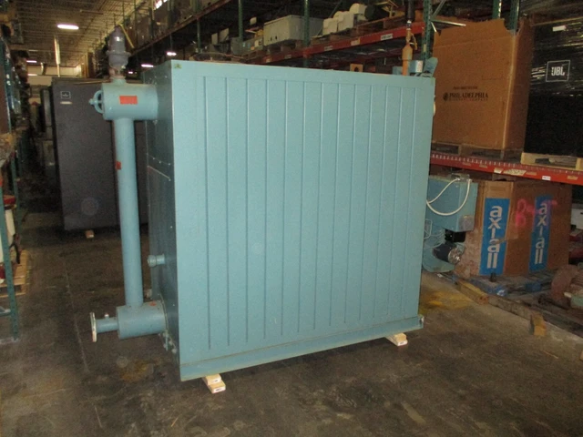 Cleaver Brooks FLX Watertube Boiler FLX 250 60HP 160PSI Hot Water Nat Gas Burner