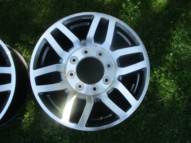 18 X 8 OEM F250 F350 factory Machined Gray Alloy wheel Rim 10009 2017 - 2019 #4