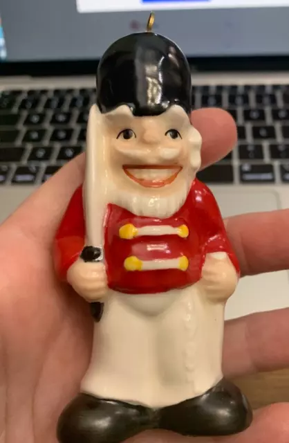 VTG, Goebel 1981 4th Edition Porcelain Toy Soldier Ornament - ✔