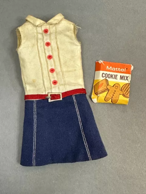 #1912 Cookie Time 1965 Skipper doll outfit  vintage Barbie