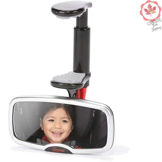 Adjustable Rear View Baby Mirror - Crystal Clear View - Universal Attachment