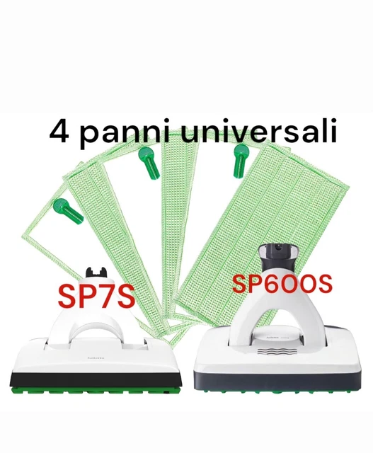 Set 4 Panni Per Fughe Folletto Pulilava SP600 - Compatibile, Lavabili In Lavatrice - Foto 6