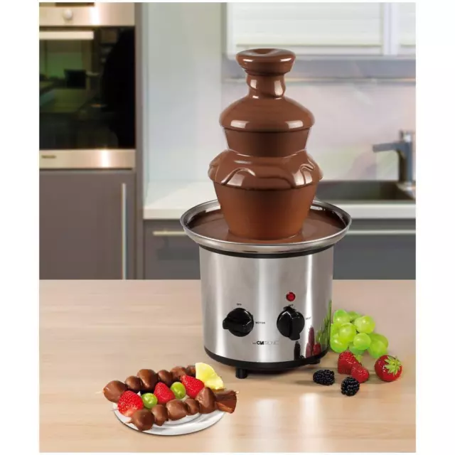 Huanyu 4-tier fontana di cioccolato grandi set di fonduta per il cioccolato  Fontana elettrica di cioccolato macchina di fonduta di cioccolato set per