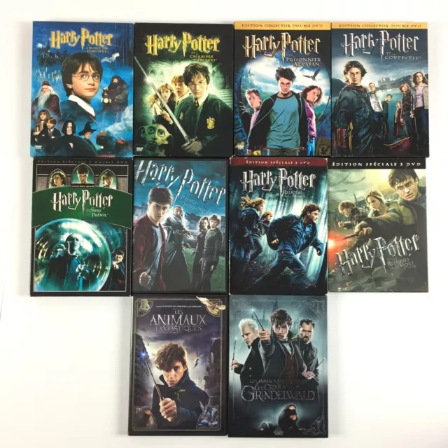 Wizarding World : Harry Potter / Les Animaux Fantastiques - L'intégrale  coffret 11 Films BR4K