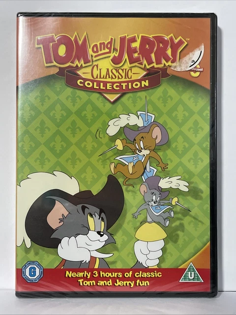 TOM AND JERRY: Classic Collection - Volume 3 DVD (2008) Cert U New ...