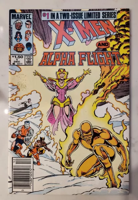 X-Men And Alpha Flight #1 (1985) Nm Marvel