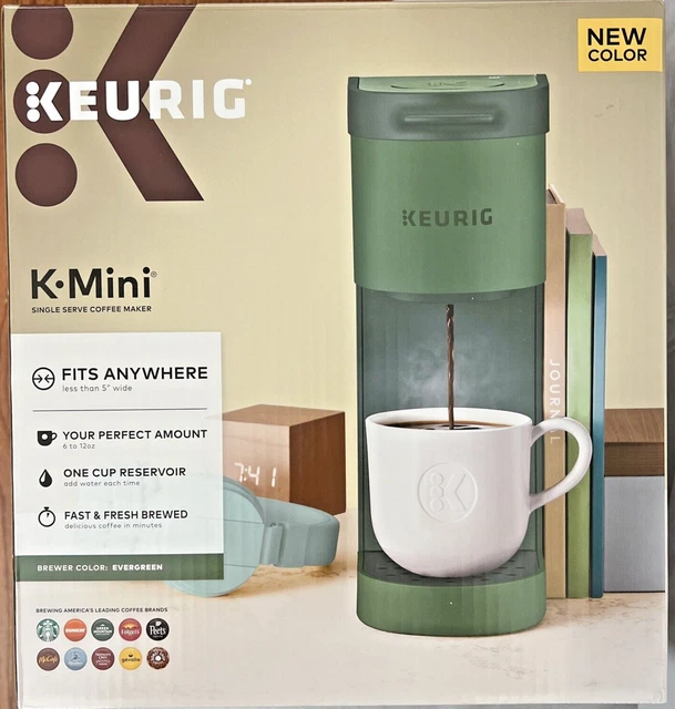KEURIG KMINI SINGLE Serve KCup Pod Coffee Maker Evergreen 45.00