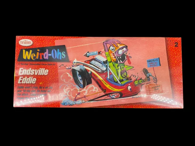 Vintage 1993 Testors Weird-Ohs Endsville Eddie Model Kit #737 NIB SEALED