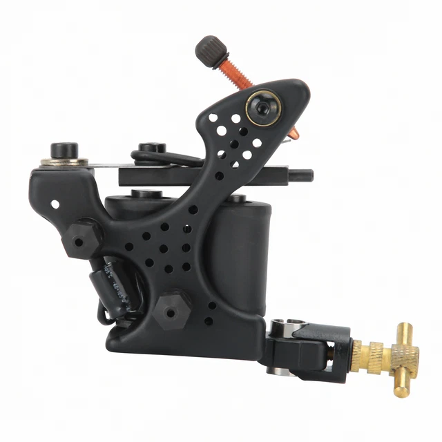 Casting Coil Tattoo Machine 10 Wrap Coils Liner Shader Tattoo Device For Tat Adl