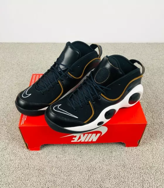 Scarpe da basket uomo Nike Air Zoom Flight 95 nere DV6994-001 taglia 44 US 10