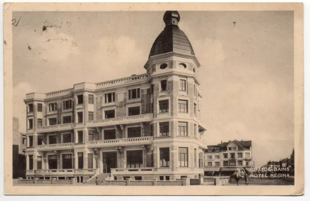 BELGIQUE - Belgium - Old Postcard - COXYDE Bains - l' Hotel Régina