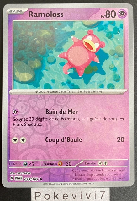 Pokemon Card RABOLOSS 079/165 REVERSE EV3.5 MEW 151 EN NEW
