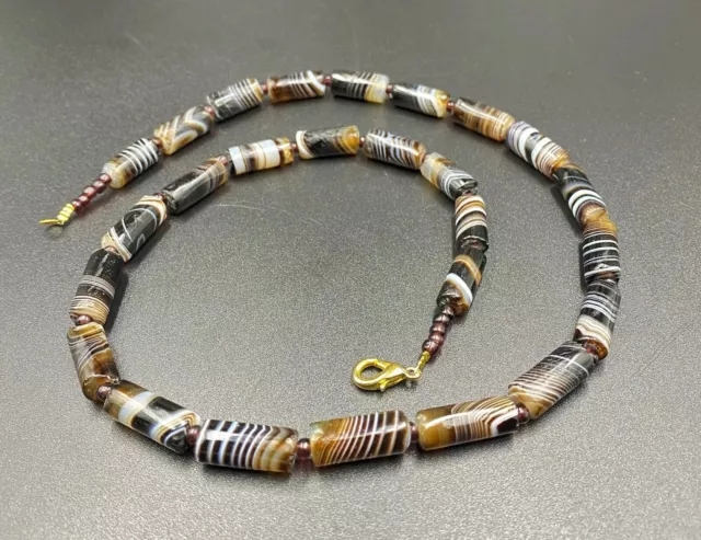 Ancient Rare Banded  Agate from South East Asia old bead Antique Original beads