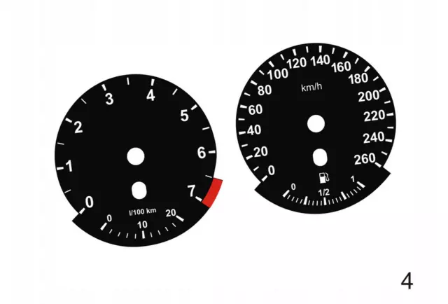 Anzeige Von, Tachometer, Einsteller für BMW X5,X6,M3, E60,E61,E70,E92