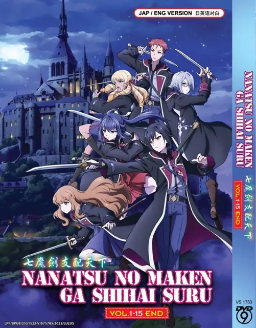Nanatsu No Taizai The Seven Deadly Sins Season 1-5 + Movie + 2OVA +SP - Eng  Dub