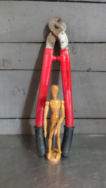 KNIPEX 9577600 Coupe-fils câbles en acier câble en acier, fer rond isolé 1000 V