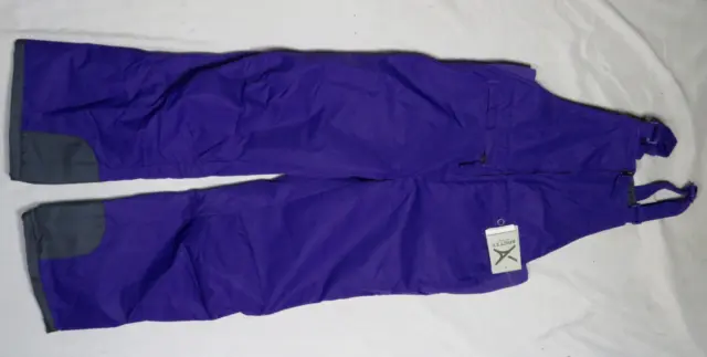 Arctix Unisex Kids Bib Overall Purple M (10/12H) Husky Snow Insulated New Nwt