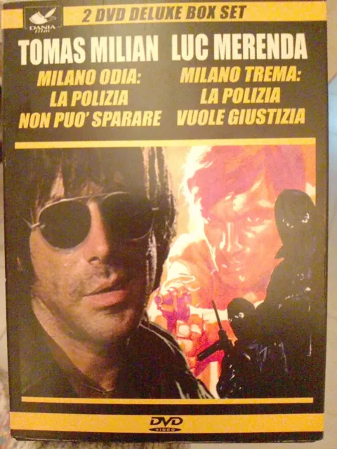 Milano Odia + Milano Trema - 2 DVD Deluxe Box Set Dania Film