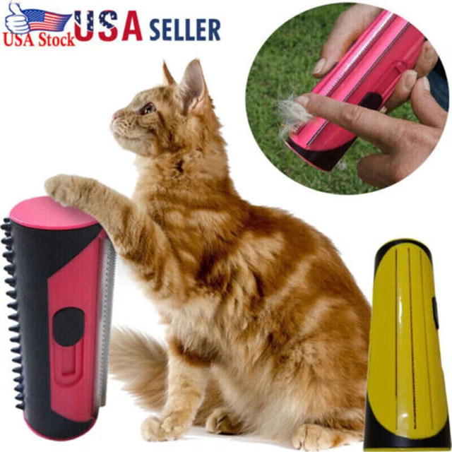 Pet Hair Remover Dog Cat Fur Comb Grooming Massage Deshedding Cleaning Brush Kit