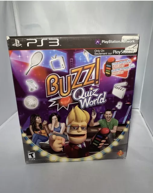 Buzz Quiz World Buzzers Bundle - PS3 Games