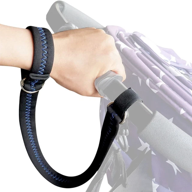 Baby Stroller Safety Straps Anti-Wearing And Anti-Lost Wrist Leash For Stroller, Universal For Most Baby Carriages, Short Leash For Dog Security