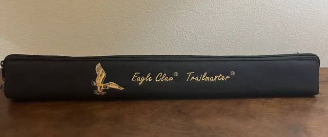 EAGLE CLAW TRAILMASTER Fishing Rod TM-M66S4 4 Piece With Carrying