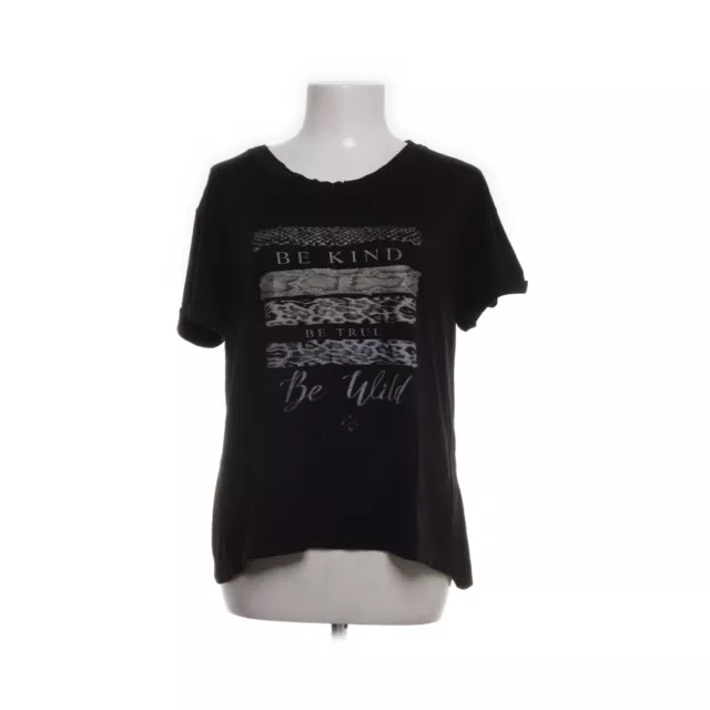 Seventy Seven, T-shirt, Größe: L, Schwarz, Viskose, Print, Damen