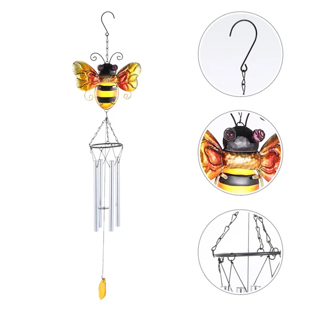 1 stück Wind Chime Balkon kreativer Anhänger hängendes Zubehör (zufälliger Stil)