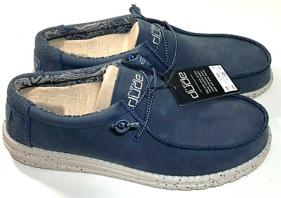 men's recycled leather hey dudes