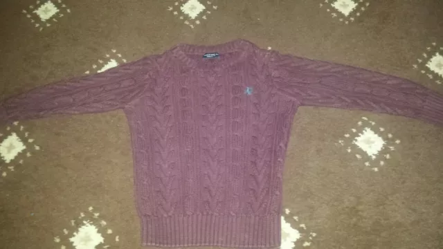 Pull d'hiver chaud tricoté par câble garçon âge 3 ans