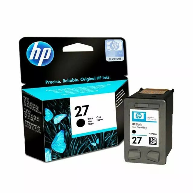 HP 27 Cartuccia a Getto D'inchiostro - Nero (‎C8727AE)