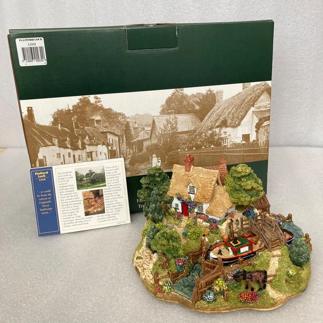 リリパットレーン　FLATFORD LOCK Lilliput Lane - Flatford Lock