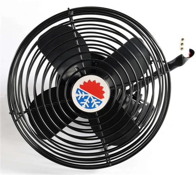 New 1000202057 Bergstrom Manufacturing Dash Mounted Fan 12VDC