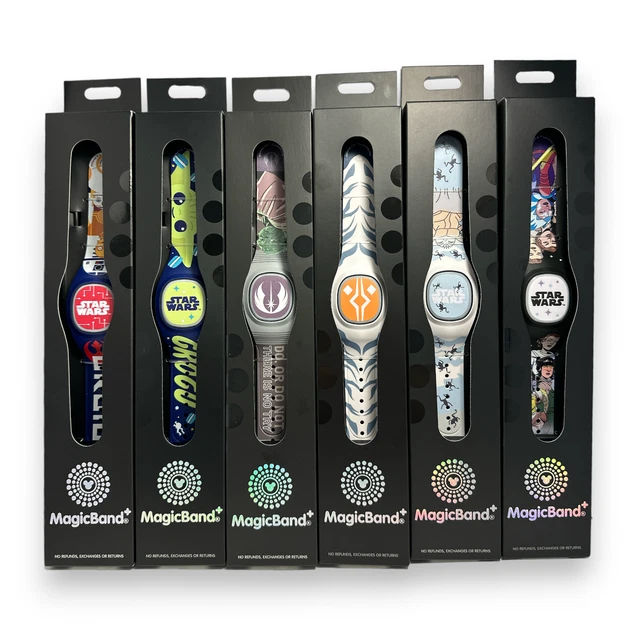 DISNEYLAND MAGIC KEY Holder MagicBand+ (STAR WARS) New; You Pick