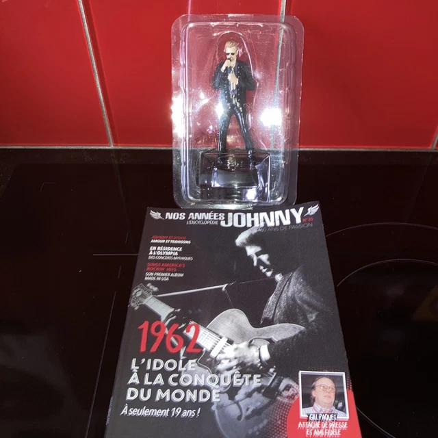 Figurine De Collection Johnny Hallyday N°61 Alteys Neuf Avec Livret 28 Pages