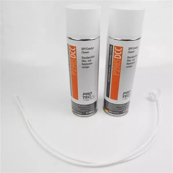 2 x nettoyant filtre à particules diesel PRO TEC DPF nettoyant catalyseur DCC 400 ml P2985