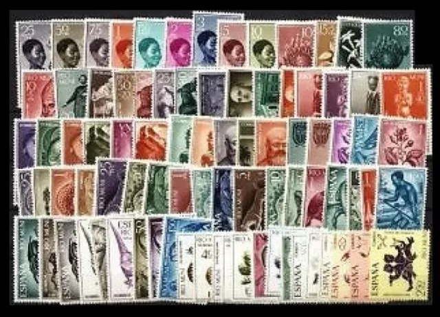 Rio Muni 1960 - 1968 Sammlung Komplett MNH