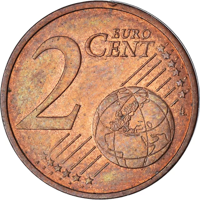 [#222339] France, 2 Centimes d'Euro, Double frappe, TTB+, Coppered Steel