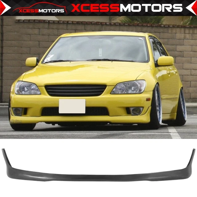 Fits 01-05 Lexus IS300 Altezza SXE10 Front Bumper Lip Lower Spoiler Unpainted PU