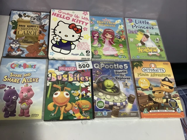 Lot 590 Toddlers Girls Dvd Bundle Job Lot X8 Brand New Dvds