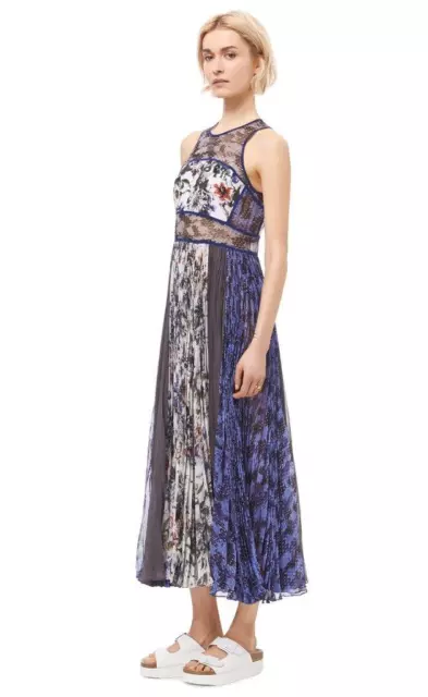 Rebecca Taylor Grey Gardens Sheer Panel Dress – Size 2 (Lk# 24A)