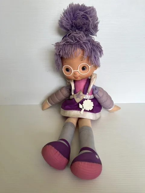 Vintage Large 1983 Rainbow Brite Friend 22” Shy Violet Doll Hallmark Mattel