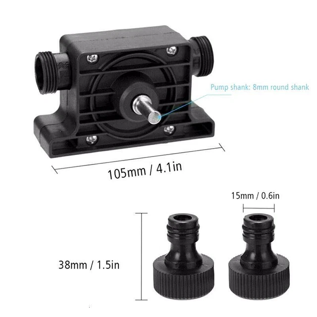 Hand Electric Drill Drive Self Priming Pump Home Oil Fluid Water Transfer Toolss
