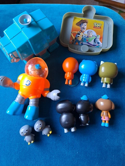 OCTONAUTS MAGAZINE CBEEBIES Hollow Plastic Figures x9 Peso Dashi Gup I ...
