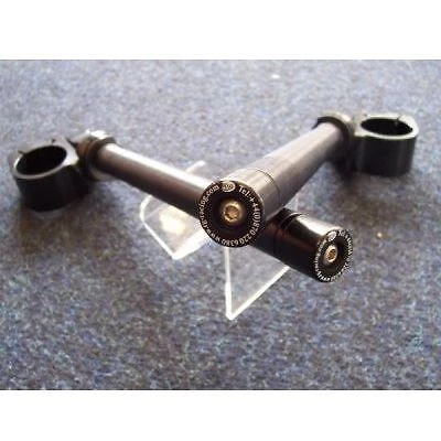 R&G Bar End Sliders Black (Plain Bars) Yamaha XJR1200 1995 - 1999